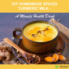 DIY Homemade Spiced Turmeric Milk – A Miracle Health Drink
