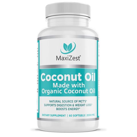 Organic Coconut Oil Capsules